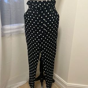 Karl lagerfeld polka dot pants